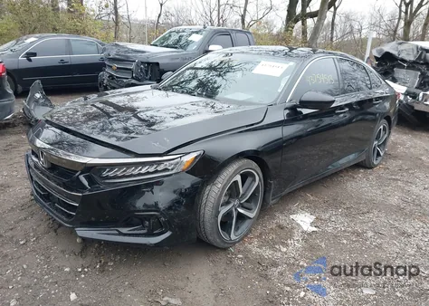 2022 Honda Accord Sport z USA, uszkodzony, nr VIN 1HGCV1F3XNA061039